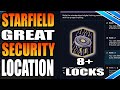 Great Place To Level Up Security Lockpicking In Starfield  (8+ Locks 1 Location)