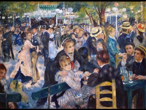 What type of painting is Bal du Moulin de la Galette?