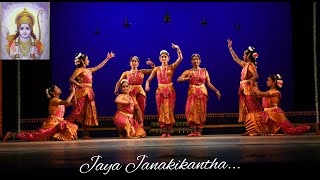 Jaya Janakikantha - performance by the students of Natyabhyravi Dance School