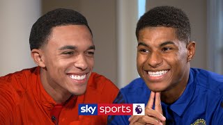Footballers take on hilarious 30-second Lies challenge! | Featuring Trent, Rashford, Pulisic & more!