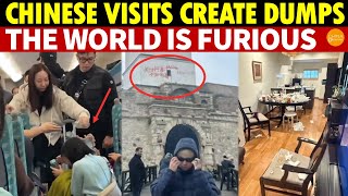 Places Visited by Chinese Tourists Turn Into Dumps, the World Is Furious