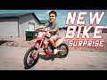 SURPRISING HIM WITH NEW DIRT BIKE!!