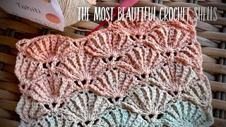 ВЯЖЕМ САМЫЙ КРАСИВЫЙ ЛЕТНИЙ УЗОР КРЮЧКОМ!!! / HOW TO CROCHET THE MOST BEAUTIFUL SHELLS