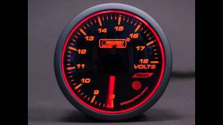 Prosport Volt gauge 52mm WRC Series Peak \u0026 Warning