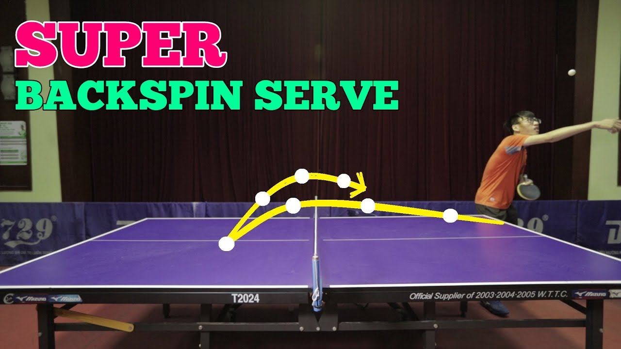 Learning Incredible Ghost Serve (Super Backspin) | MLFM Table Tennis ...