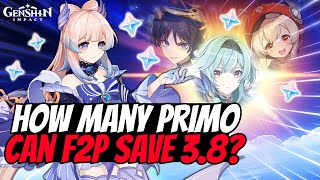How Many Primogems Can You Save In Patch 3.8? | Genshin Impact