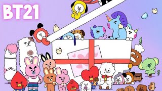 [방탄21] BT21 Universe Animation - Tata, Chimmy, Cooky, Koya, Mang, Shooky, RJ