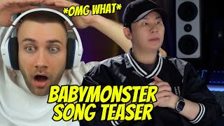OMG!! BABYMONSTER | YG ANNOUNCEMENT (Track Introduction) - REACTION