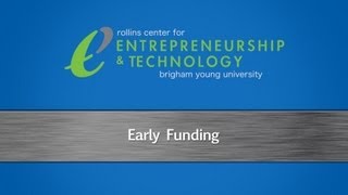 Early Funding - BYU Rollins Center