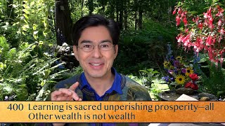 Kural 400 on Learning and True Wealth