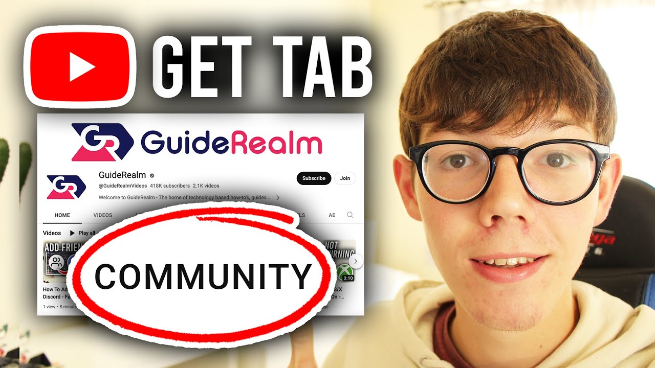 How To Get Community Tab On Youtube Full Guide Youtube