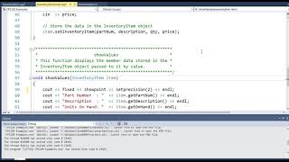 Passing Objects as Parameters -Reference and Const Reference