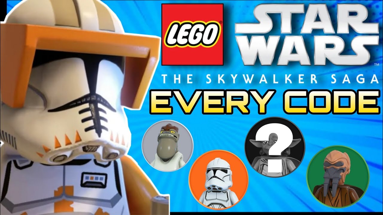 ALL LEGO Star Wars The Skywaker Saga CHEAT CODES! (FREE UNLOCKABLES ...