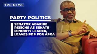 Senator Abaribe Resigns As Senate Minority Leader, Leaves PDP For APGA