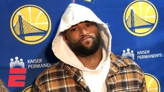 DeMarcus Cousins talks throwing shoe, getting T'd up in Warriors' win | NBA Sound