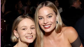 Margot Robbie & Carey Mulligan Share a Moment in L A , Plus Lupita Nyong'o, Ariana Grande and More