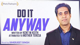 Do It Anyway - The Poem That Touched Millions | Mother Teresa's Wisdom Brought to Life