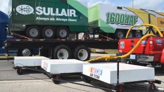 Sullair 1600 HAF Compressors power NASCAR's Air Titan Track Drying System in 2013