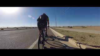 Highspeed 37 MPH sprint Cycling