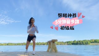 【臀腿神器 ❤ 5分钟箭步蹲】瘦腿翘臀 | 紧实臀腿线条 | 无器械 无休息（初级版）