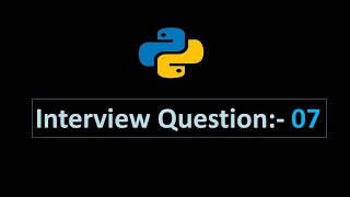 Python Interview Question for Beginners|Dictionary in Python Interview