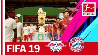 RB Leipzig vs. FC Bayern München - Who Will Win The DFB Cup? - FIFA 19 Prediction With EA Sports