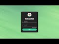Animated Login Form Using HTML CSS & JavaScript