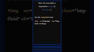 How to Make a Responsive Image in Bootstrap | Beginner Tutorial#bootstrap #img