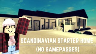 Bloxburg Scandinavian Starter House Videos 9tube Tv - roblox welcome to bloxburg scandinavian starter home no gamepasses