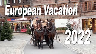 Europe Vacation 2022: Rhine River Cruise and Swiss Alps