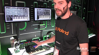 L\u0026M @ NAMM 2016: Roland A-01 Controller + Generator