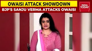 BJP Spokesperson Sanju Verma Attacks Asaduddin Owaisi For Hate Speech | U.P Polls 2022 | Newstrack