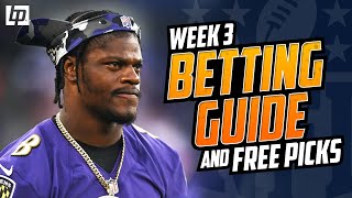 Free Picks for EVERY Week 3 NFL Game | Picks to Win, Best Bets, & MORE!