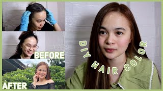 DIY HAIR COLOR AT HOME USING GARNIER COLOR NATURALS | Krystal Reyes