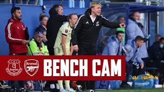 BENCH CAM | Everton vs Arsenal (0-3) | All the goals, celebs, milestones and more!