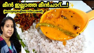 🔥മീൻചാറ്....മീനില്ലാതെ,Fish Curry without Fish...! Kerala Style Meen Chaaru