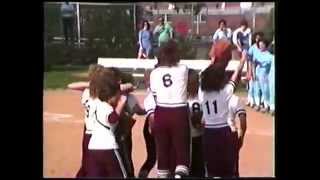 1985 Bangor Slaters Softball vs Southern Lehigh