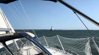 Flyby of Cleveland Ledge Light 9-16-24