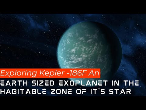 Exploring Kepler-186F🌎🛰👀🫢An Earth Sized Exoplanet In The Habitable Zone ...