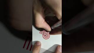 🖋️ Mesmerizing Calligraphy in Motion!