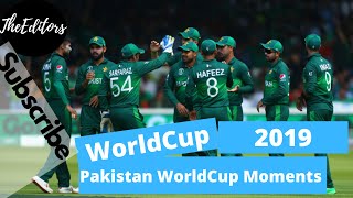 Pakistan Cricket Team 2019 World Cup Memories!! Aye Mere Watan Song!!