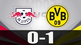 Borussia Dortmund vs Leipzig 1-0- All Goals & Extended Highlights 04/02/2017 HD