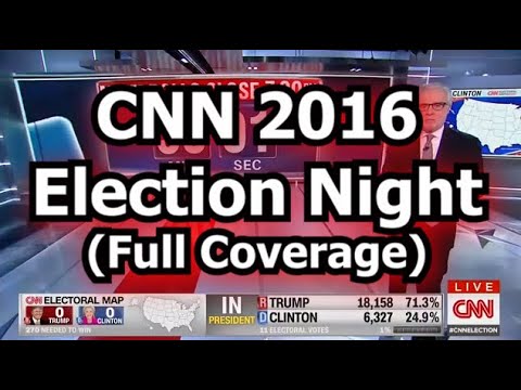 CNN Election Night 2016 (Full Coverage) (1) - YouTube