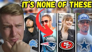 British Guy CHOOSES His NFL Team Based On Their Most FAMOUS FANS