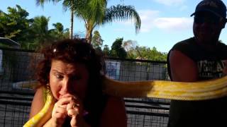 Funniest snake scare
