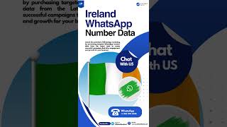 Ireland WhatsApp Number Database | Latest Lead