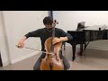 Jean Sibelius, Theme and Variations for Solo Cello (1887)