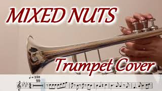 ミックスナッツ（トランペット演奏/楽譜）Mixed Nuts [ Trumpet Cover / Sheet Music ] (p:hori)