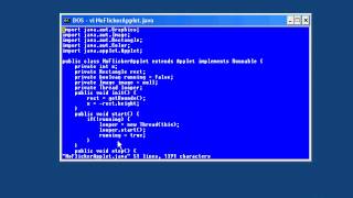 Lesson5 Animated Applet Structure | Introduction to the Java Programming Language