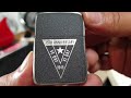 zippo 75th anniversary 49264 black crackle laser engraved zippo limited edition arcz 51